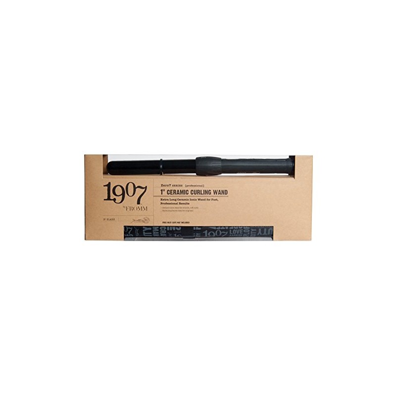 Fromm 1907 Zer07 Ceramic Curling Wand, 1 Fl Oz (NLA003)