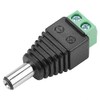 YWBL-WH Conectores DC Macho 5.5x2.1mm, 10 Unidades Adaptadores de Terminal