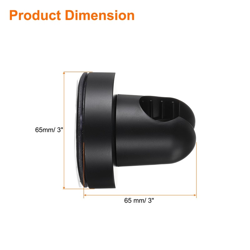 uxcell Shower Head Holder, Suction Cup Shower Head Holder, Handheld