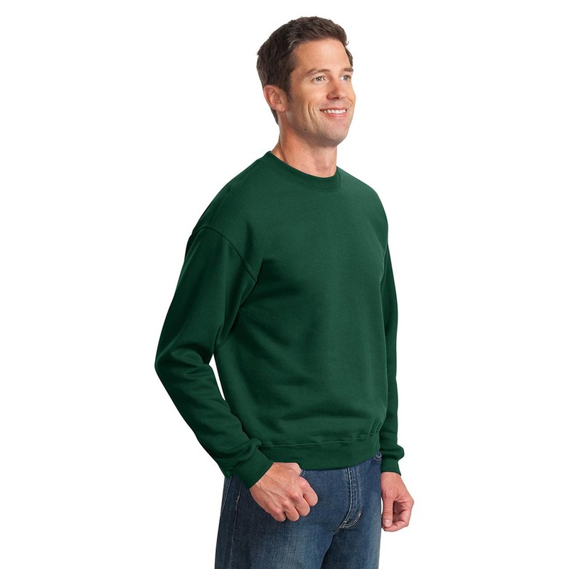 JERZEES - Crewneck Sweatshirt. 562M, MEDIUM, Birch