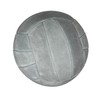 Hand-Stitched Suede Leather Football Ball Size 5 (Grey Dark Suede)