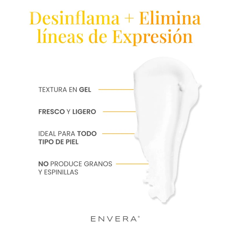 Envera Suero Contorno De Ojos Disminuye Ojeras Y Arrugas