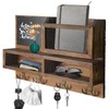 Key Holder for Wall, Mail Organizer Wall Mount with Key