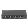 Fockety 8-Port Gigabit PoE Switch, Fanless Plug & Play Network