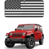 Autoamerics Jeep Wrangler B&W 1-Piece Windshield Sun Shade Foldable Car