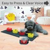 BUYVIKAY Dog Buttons, Colourful Dog Buttons, Talking Dog Buttons, Pet