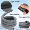Washing Machine Drain Hose, 1/1.5/2/2.5/3/4/5/6 M, Suitable for 4 Interface
