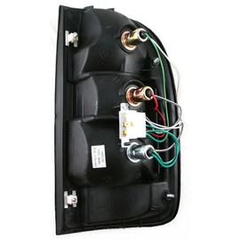 OKOVO Tail Light Assembly Rear Left Driver Side Lamp Brake Truck for Toyota for Tacoma Base/SR5 95-00 & Limited/Pre Runner 98-00