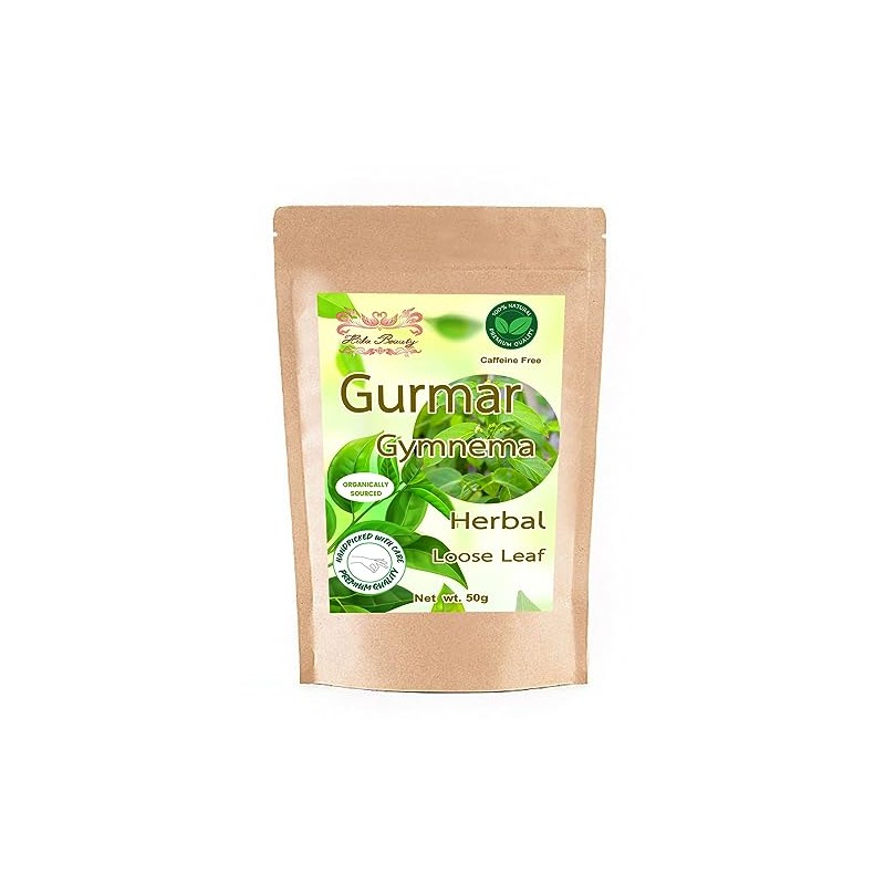 Hida Beauty Gurmar Gymnema Sylvestre Tea 1.76 Ounce Dried Loose