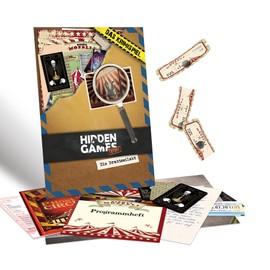 Hidden Games Crime Scene Crime Game, Case number 4, Escape Room Game [German Language Version]