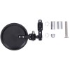 KEEPDSGN 2x 7/8" Round Motorcycle Handle Bar End Mirrors For