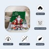 Neatee Living Christmas Decorative Throw Blanket Green Santa Claus Blanket