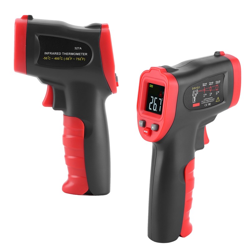 WT327A -50-400℃ Color Screen Infrared Thermometer Industrial Handheld Temperature Tester