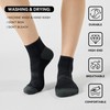 CS CELERSPORT 5 Pairs Ankle Compression Socks for Men and