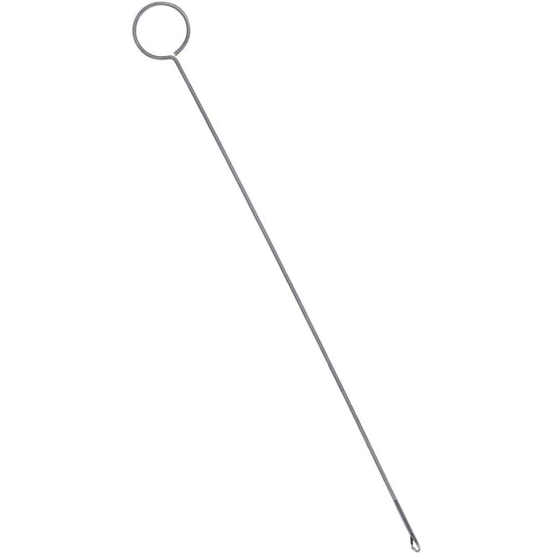 Silver Long Type Sewing Loop Turner Hook Stainless Steel Loop