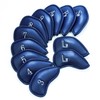 Golf Iron Head Covers Numbers Synthetic Leather Headcover Deluxe Value