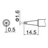 Hakko T18D16P Tip for Fx-888 Station, 1.6mm