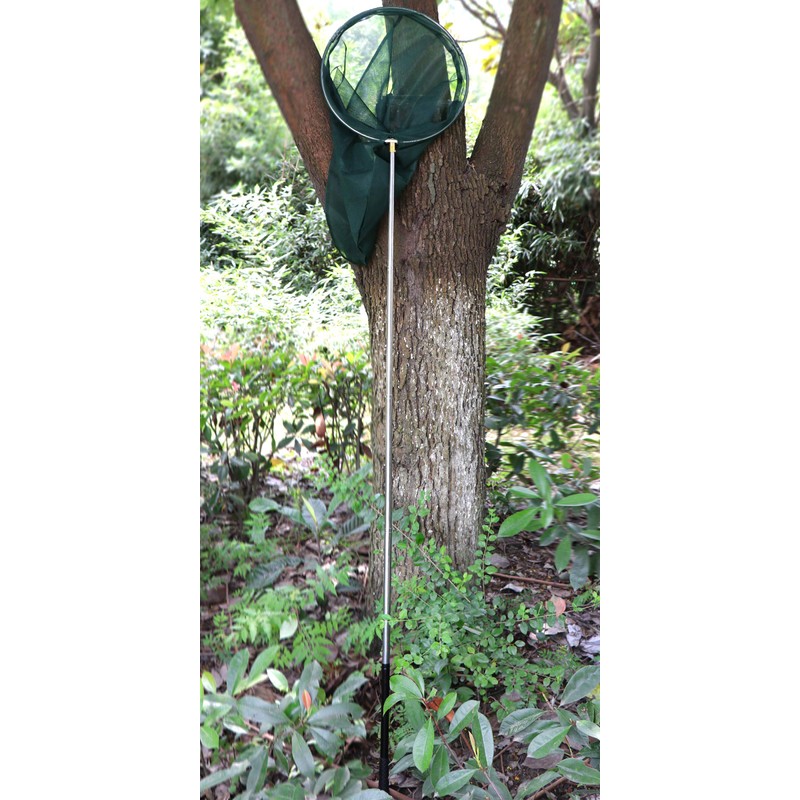 RESTCLOUD Professional Insect and Butterfly Net with 14" Ring, 26"