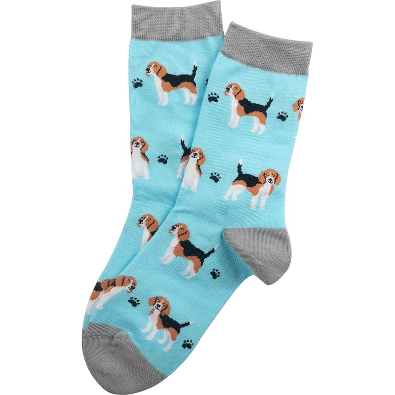 Calcetines de animales de alta calidad para mujer, Calcetines Beagle