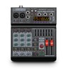 BOMGE 04A Audio Mixer,Professional Sound Board Mixing Console with USB/Bluetooth/Computer/4