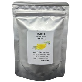 Hyssop - Hyssopus officinalis Loose Leaf c/s 100% from Nature (8 oz)