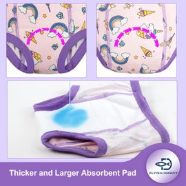 Flyish Direct Baby Training Pants, Potty Training, Children's Potty Training Pants for Girls and Boys, 2-7 Years, Washable and Reusable