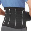 Clever Yellow Premium Back Support Belt, Back Brace, Lumbar Support