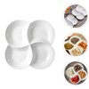 4PCS 4-Compartment Serving Trays for Party,Divided Serving Tray Snack Tray