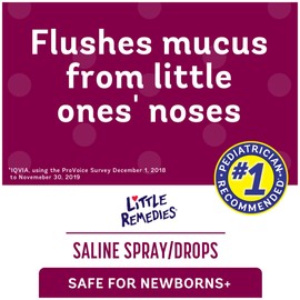 Little Remedies Little Remedies Noses Saline Spray Drops, 1 Fl Oz