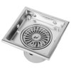 Home Stainless Steel Square Shape Anti odor Bathroom Floor Drain