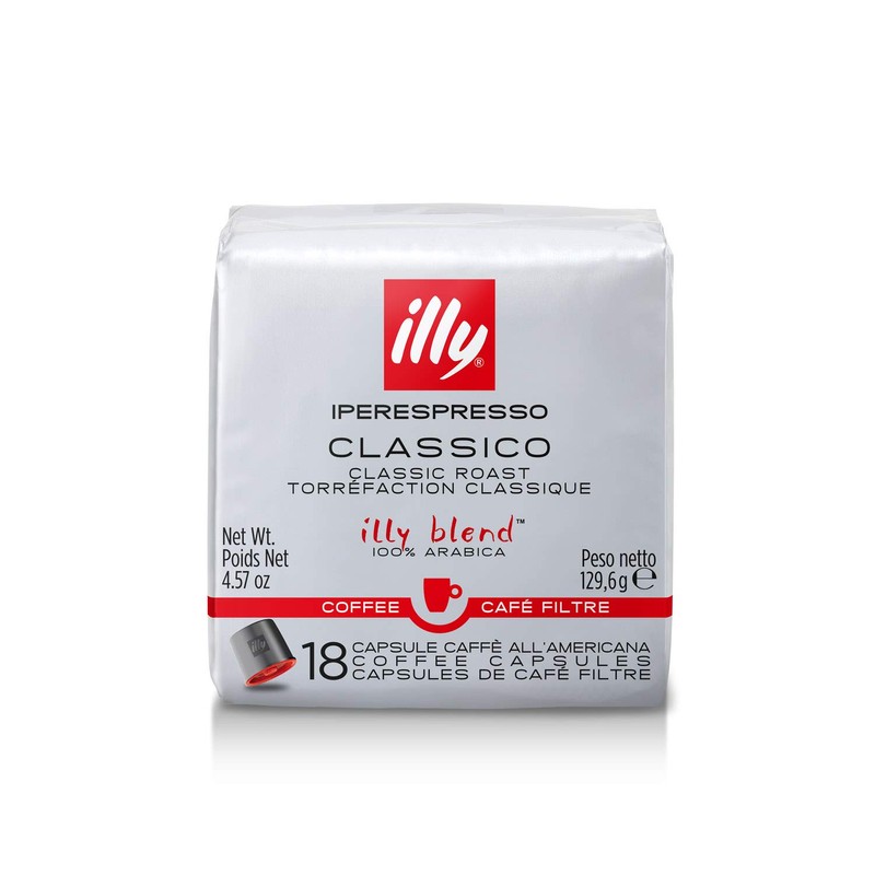 illy Coffee, iper Coffee Capsule, Medium Roast Drip Pod, 100%