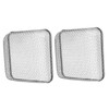 2Pcs RV Furnace Vent 4.5 X 4.5in Heavy Duty Stainless
