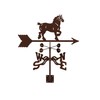 EZ Vane Draft Horse Weathervane — Post Mount, Wind Cups,