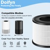 2 Pack AP-S0610L Air Purifier Replacement Filters, 3-in-1 True Filter