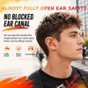 Yeforu Wireless Bluetooth Semi Open Ear Headphones Over Open Ear