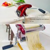 XINGYUEXUAN Pasta Maker with 2mm & 4mm Cutters, Manual Noodle