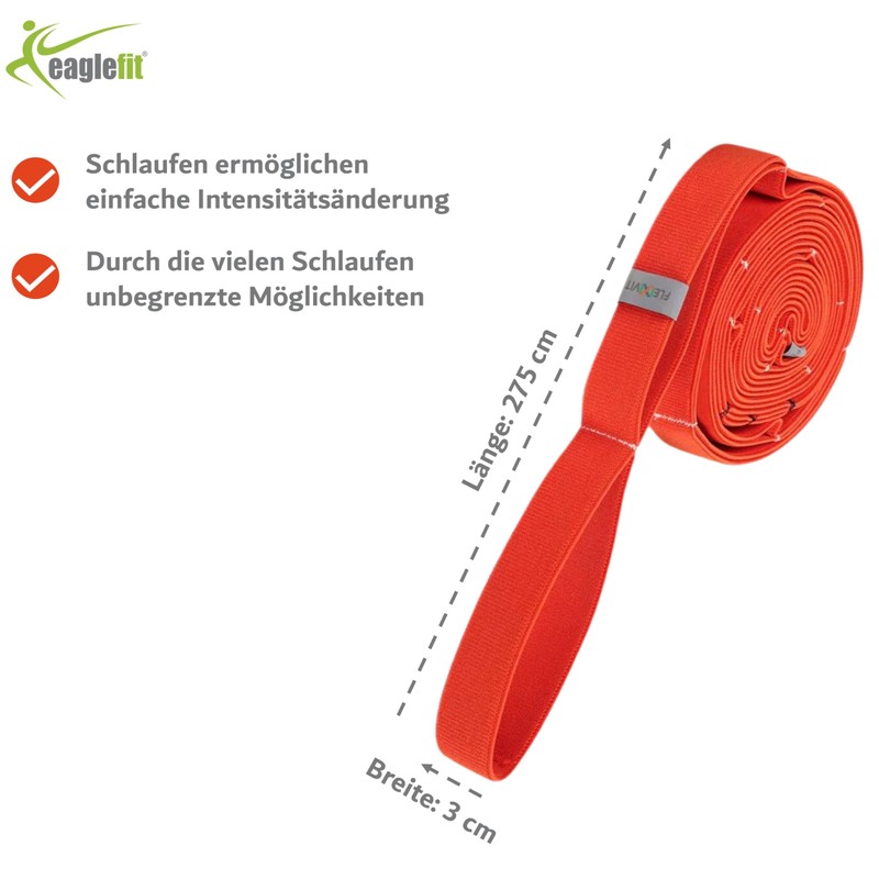 eaglefit - Multi Training Band by Flexvit Orange for Beginners