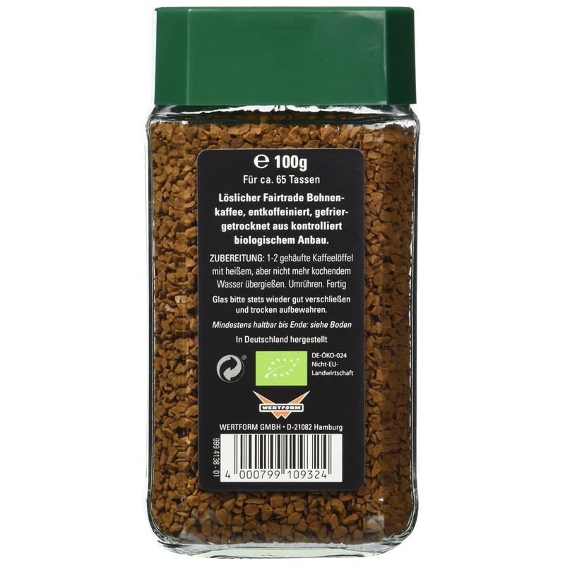 Mount Hagen Soluble Coffee Decaffeinated 100 g