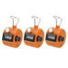 PATIKIL Clicker Counter, 3 Pack Handheld Tally Counter Mechanical 4-Digit