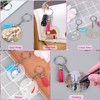 Acrylic Blank Keychains, Shynek 200 Pcs Clear Keychain Blanks for