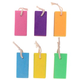 Healeved 12pcs Pumice Stones for Feet Dead Skin Callus Remover Exfoliating Bath Scrub Random Colors for Men and Women Foot Care Tool