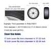 Retro American Flag Spare Tire Cover with Backup Camera Hole