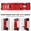 HOZHEM Door Hinge Step Compatible with Jeep Wrangler JK JKU