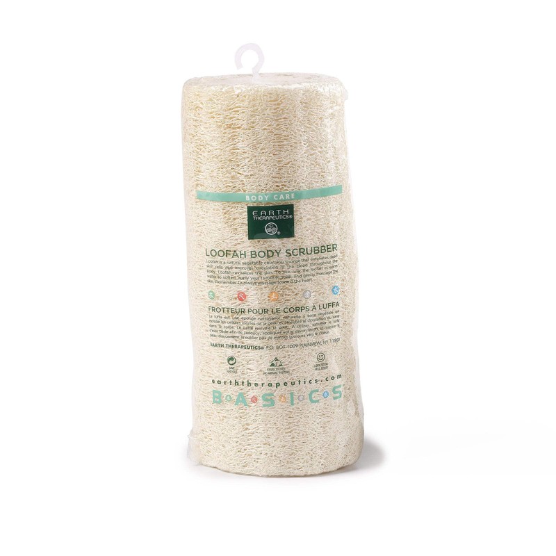 Earth Therapeutics Loofah Body Scrubber - 7 inches