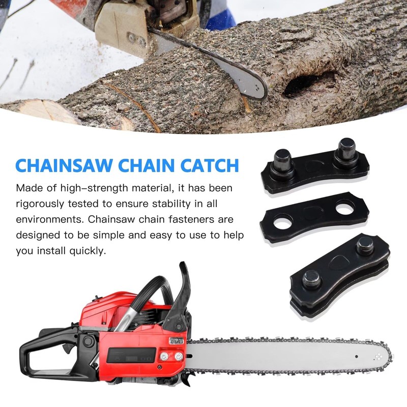24Pcs 3/8" 050-058 Chainsaw Master Link Repair Preset Straps for