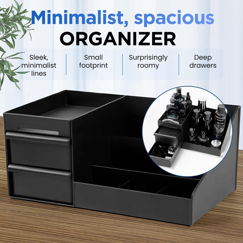 EXIN DECHEN Cologne Organizer for Men,Cologne Stand,Organizador de Perfumes,Estante Para