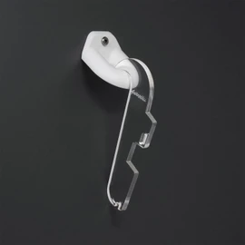 Shepps GNARWALL Concealed Acrylic Surfboard Wall Mount - For Shortboard, Longboards and Surfers with FCS/Future/US Box Plug - Hidden Surfboard Wall Rack (Acrylic, FCS II)