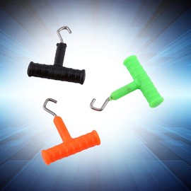 Knot Pullers, 3 Pieces Fishing Knot Puller Fish Baiting Rig Tool Accessory Ideal for Outdoor Fishing (#2)