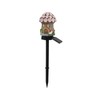 Solar Cartoon House LED Garden Stake Light, Warm Yellow Outdoor