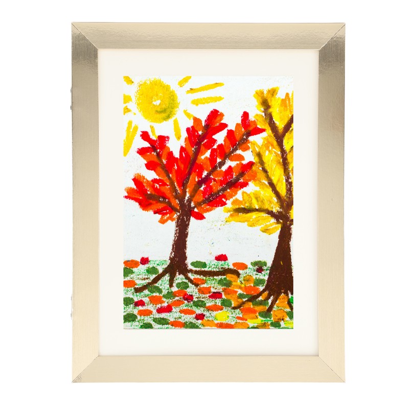 Kids Art Frames DIY Artwork Picture Front Openning Frame Children